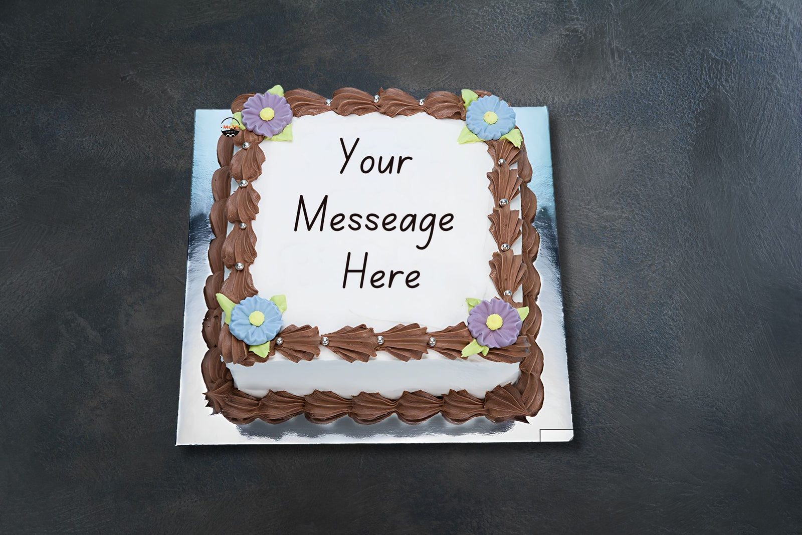 Chocolate-piping-birthdaycake