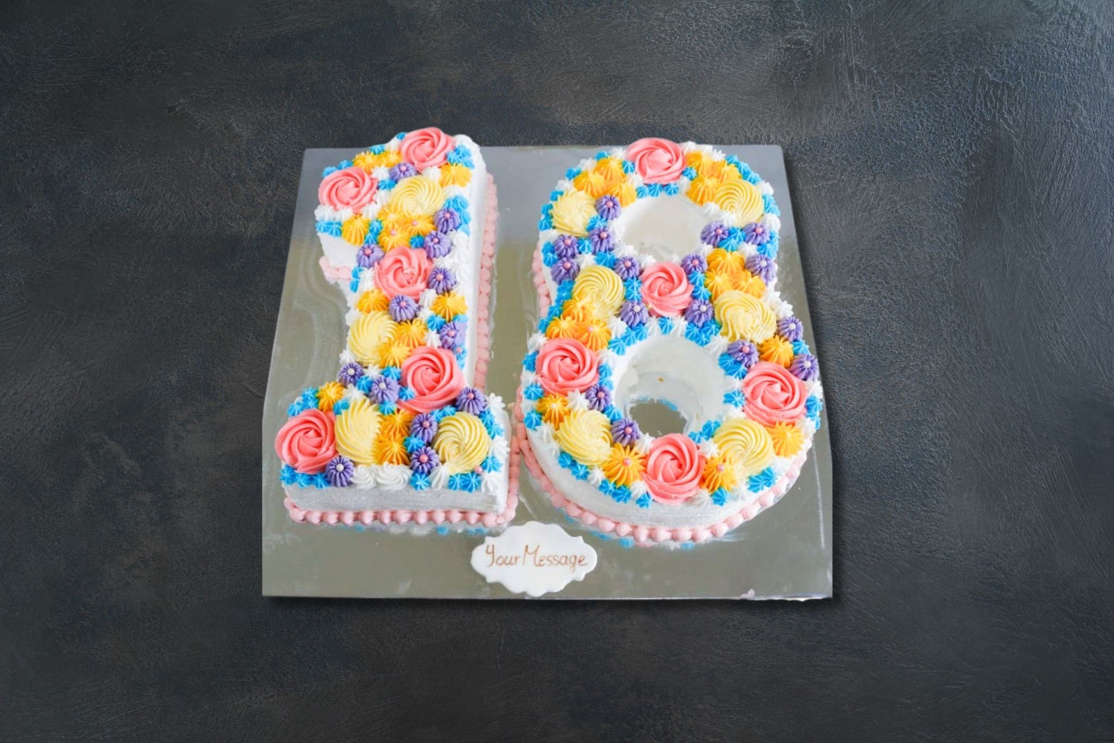 colorfull-18th-letters-birthday-cake