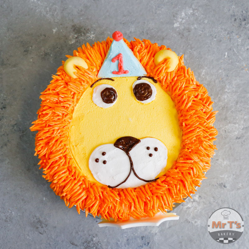 lion-face-king-cake