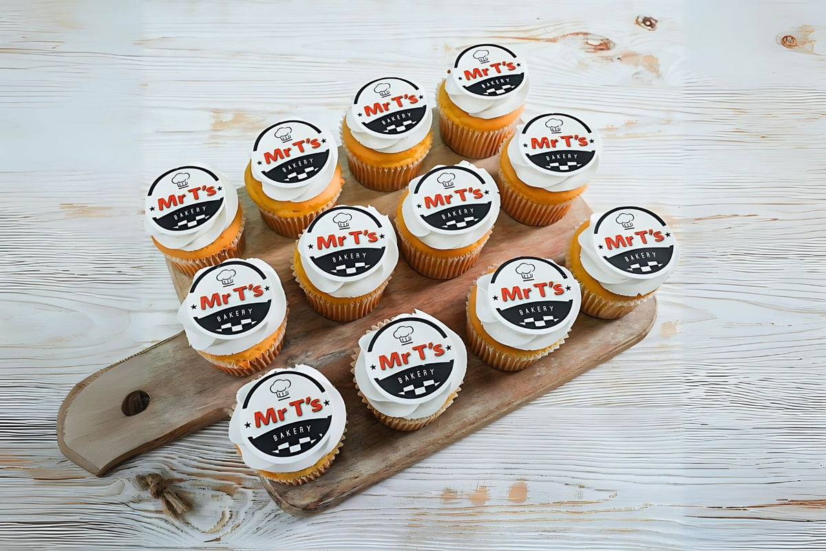 logo cupcakes in Brisbane