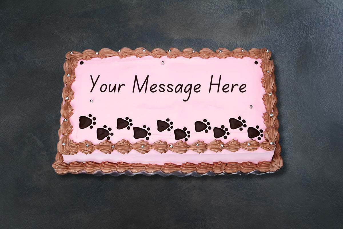 puppies-print-cake