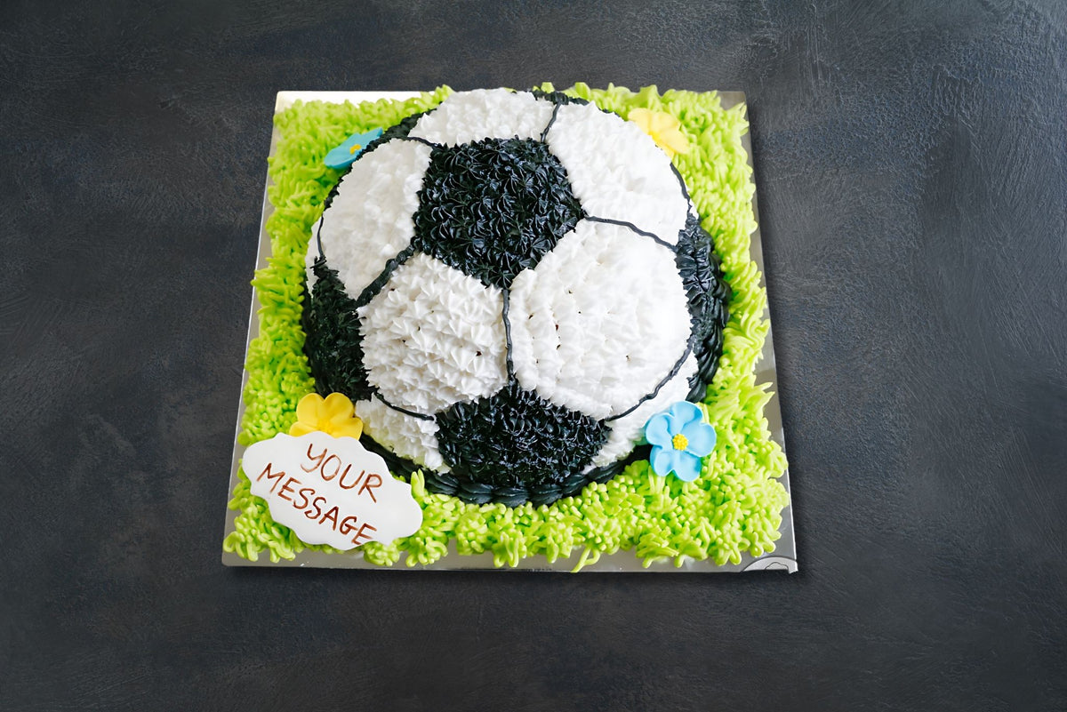 soccer ball cake brisbane