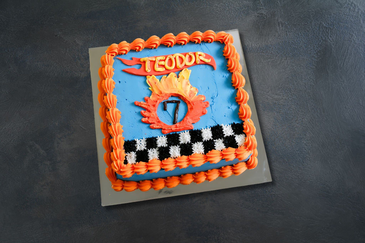 square-hot-wheel-cake