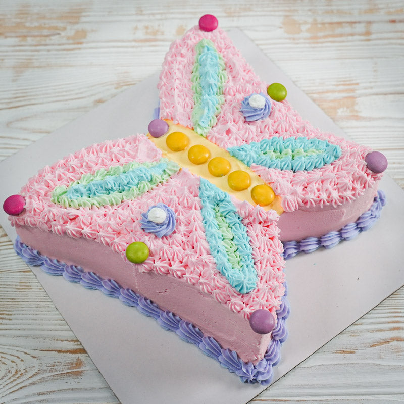 butterfly-shaped-cake