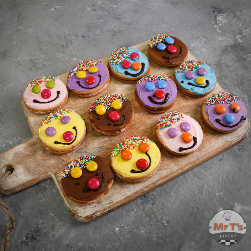 Funny Face Biscuits - Mr T\'s Bakery