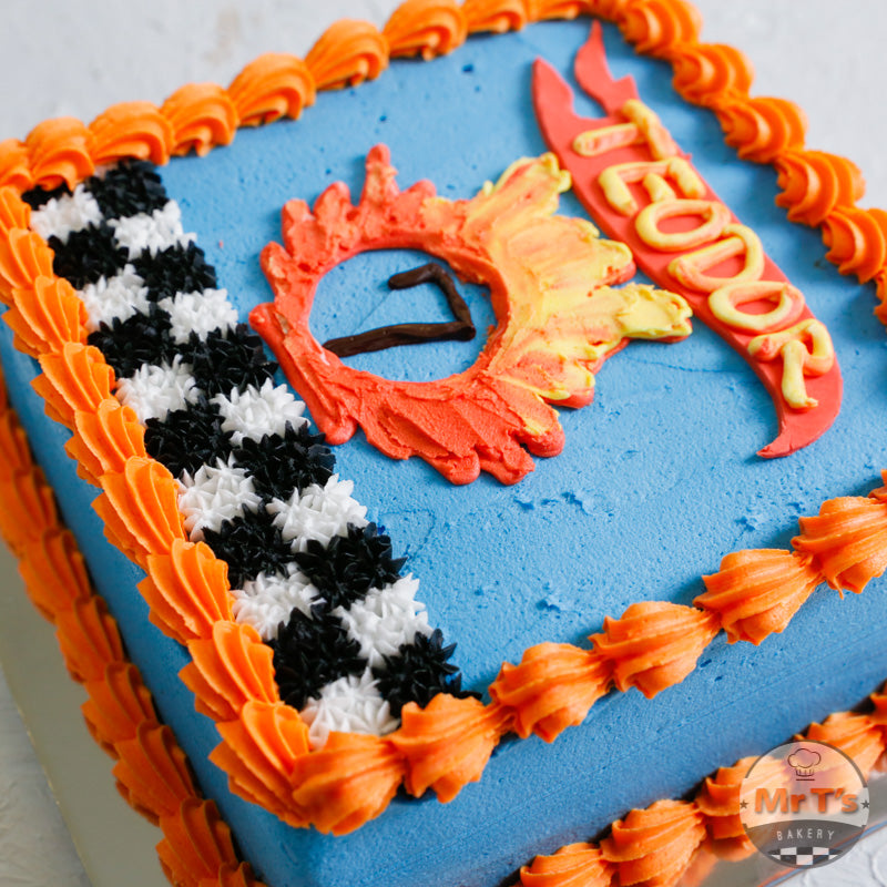 brisbane hot wheel cake