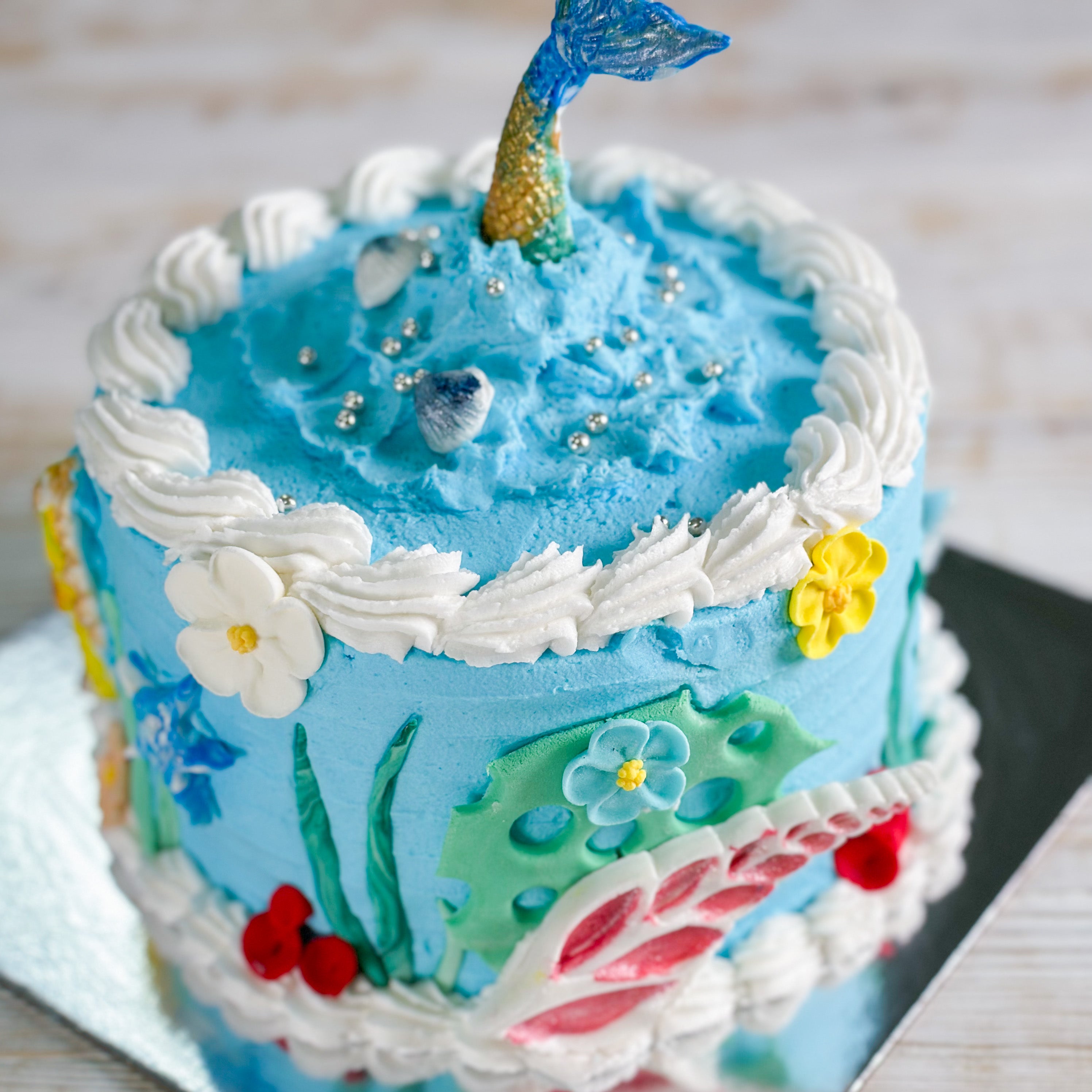 Mermaid Fault Line Cake | Ferguson Plarre's Bakehouse
