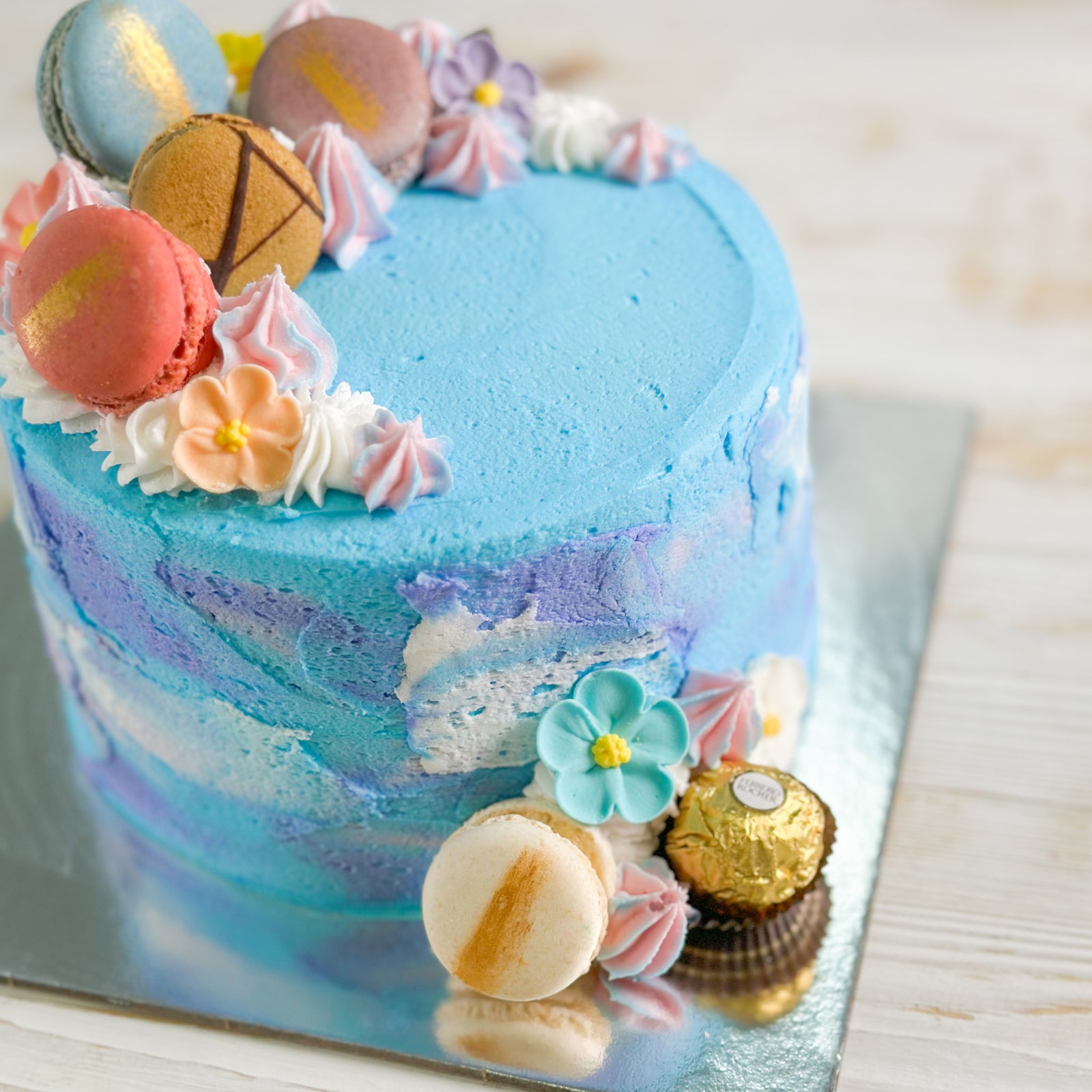 Colourful Round Cake