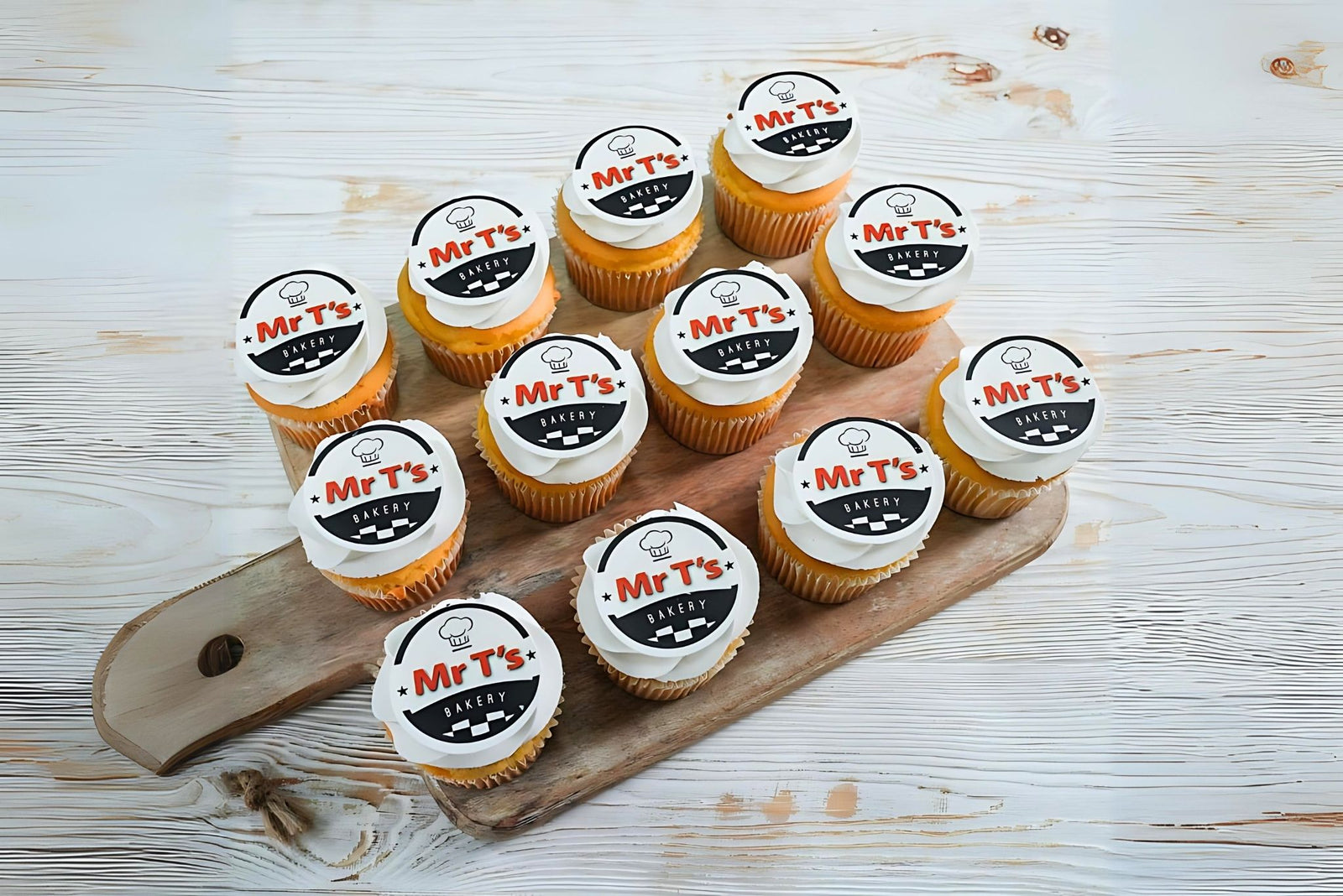 logo cupcakes in Brisbane