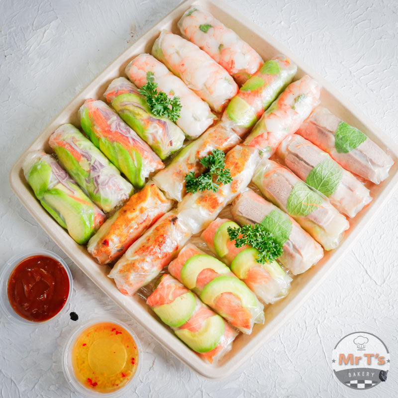 mixed-vietnamese-rice-paper-rolls-platter