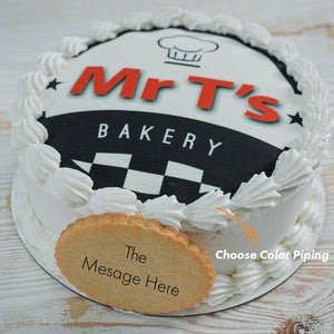 mrtsbakery logo cake