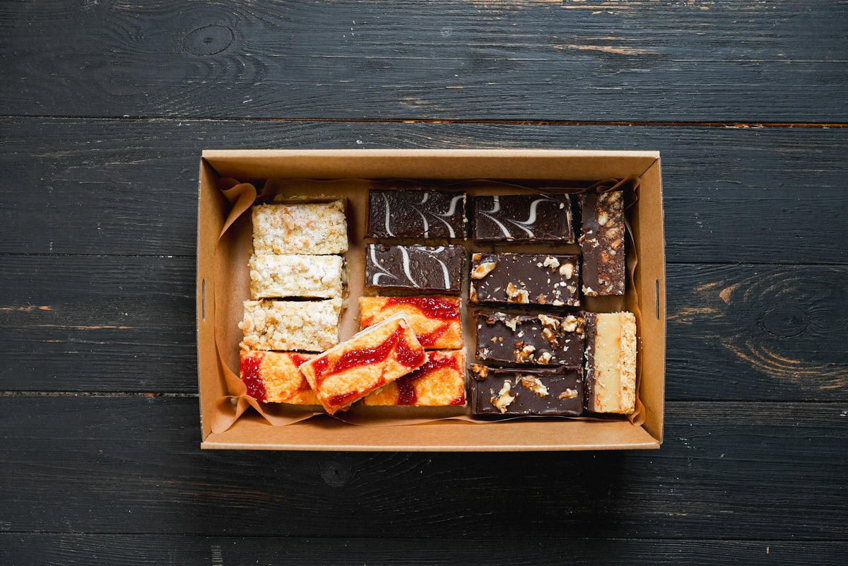 sweet mini slices platter