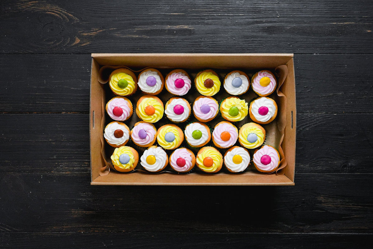 24 mini cupcakes box