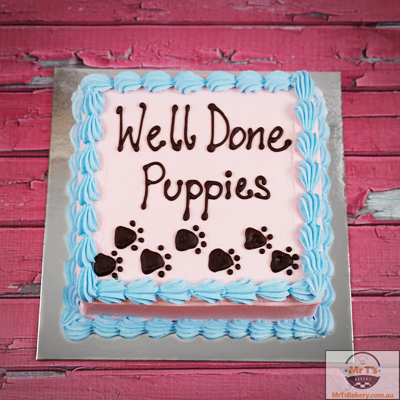 well-done-puppies-cake